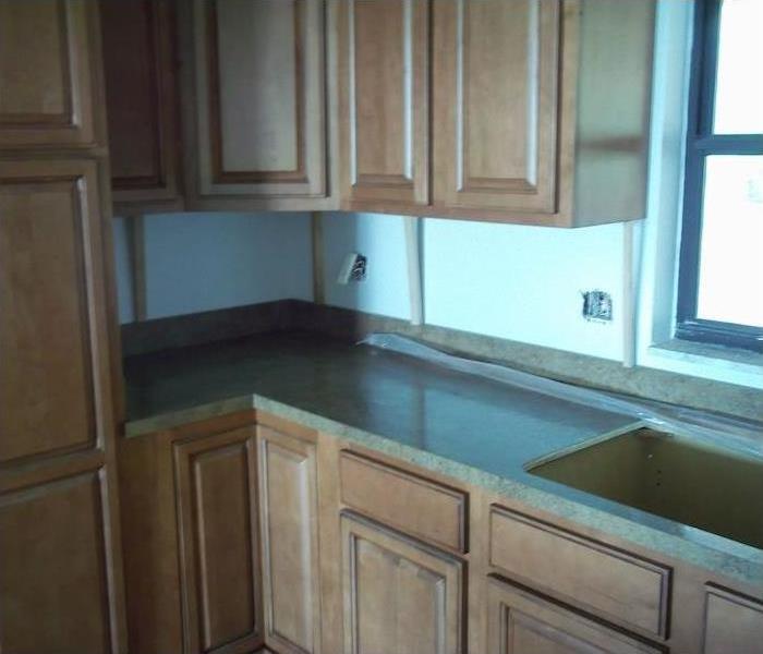 newly remodeled kitchen cabinets, countertops